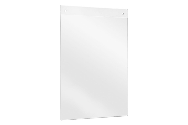 Wandkaarthouder A5 met gaatjes