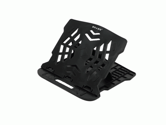 Laptopstandaard zwart BRASQ LS100