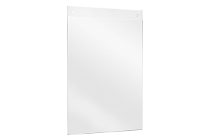 wandkaarthouder a4 met gaatjes