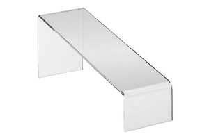 Schoenendisplay schuin 220 x 70 x 45 - 90 mm