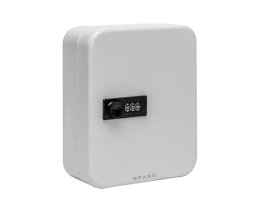 sleutelkluis  BRASQ 20 haken lichtgrijs met cijferslot